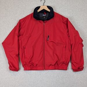 Vintage Patagonia 90's Pneumatic Jacket Men's Large Red Mesh Lined Windbreaker